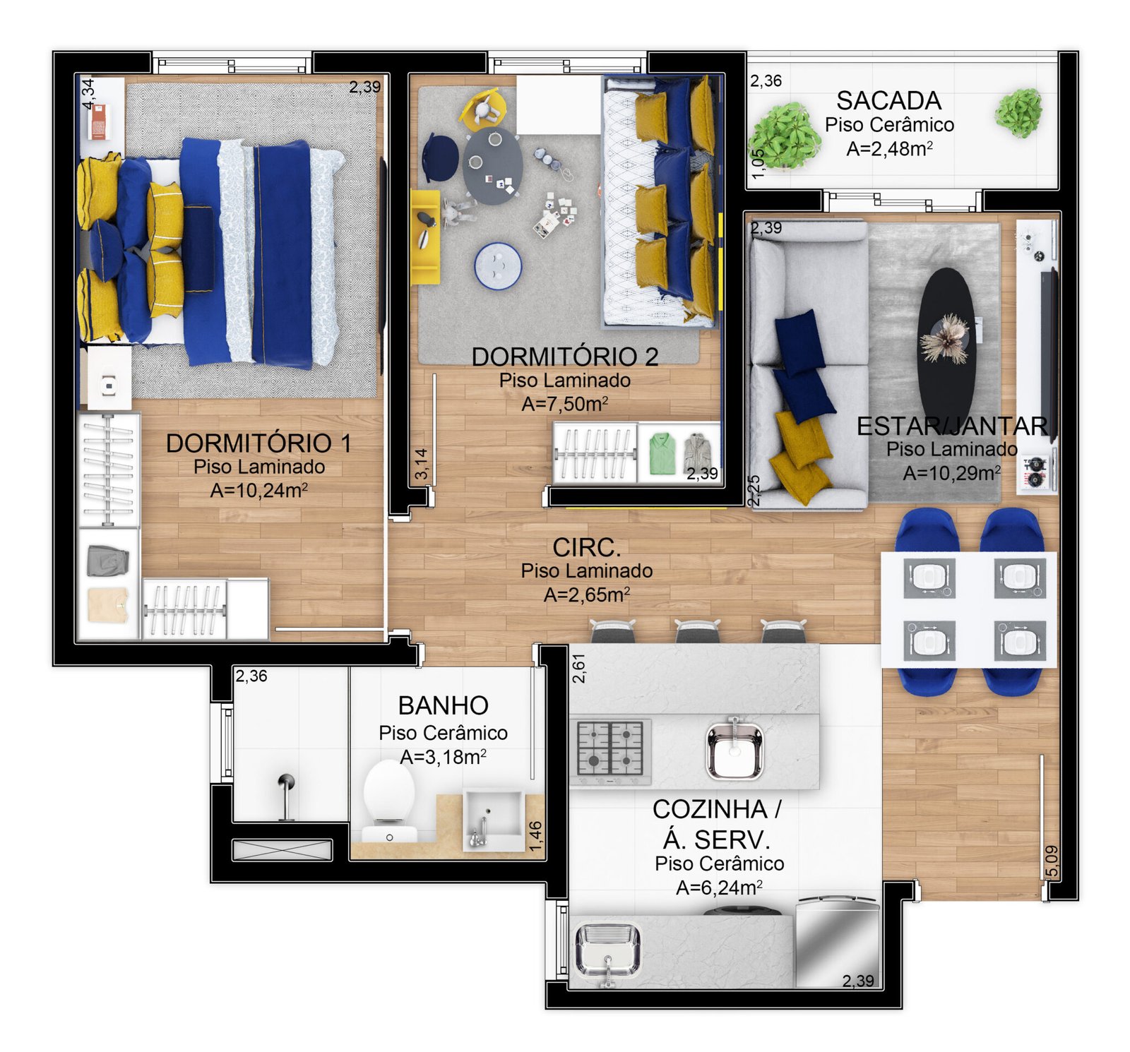 002_MI_Planta_Baixa_Apto_Canto-101_001_layouts