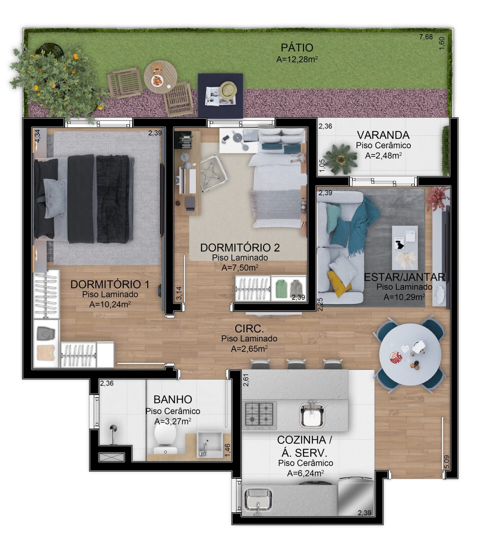002_SD_Planta_Baixa_apto_101_Térreo_001_layouts